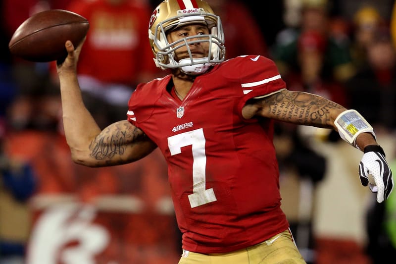 Colin kaepernick super sales bowl jersey