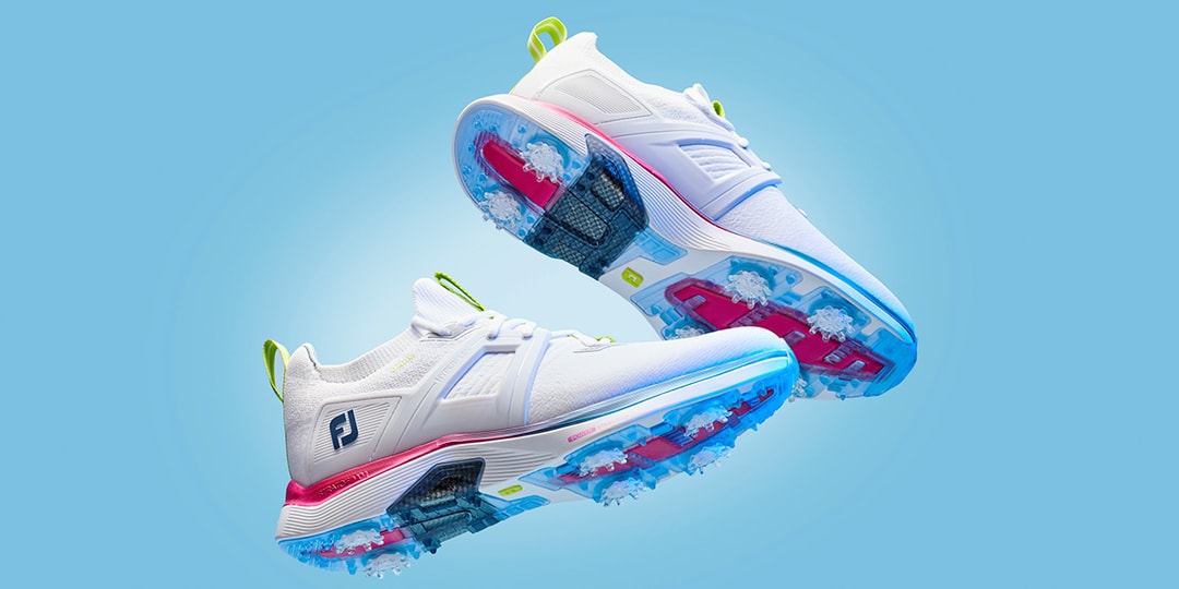 Эти кроссовки для гольфа FootJoy оснащены карбоновой пластиной