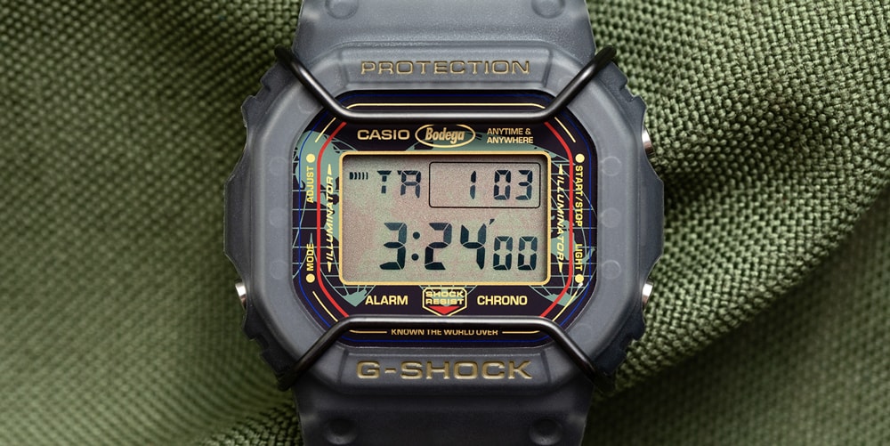Bodega объединяет усилия с G-SHOCK, чтобы представить новые часы DW-5600