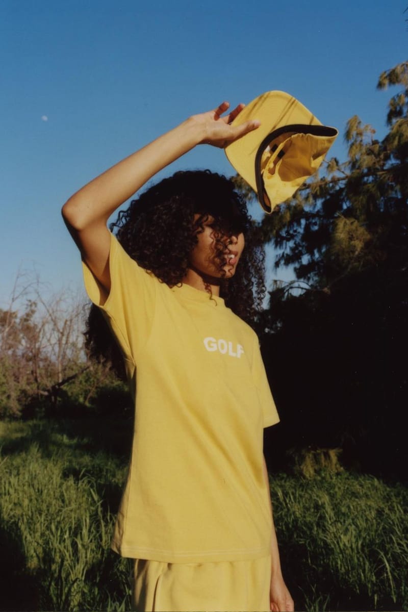 Golf wang shop yellow hoodie