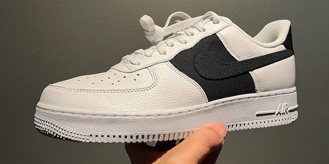 Hiroshi Fujiwara Nike Air Force 1 Low Denim White Black | Hypebeast