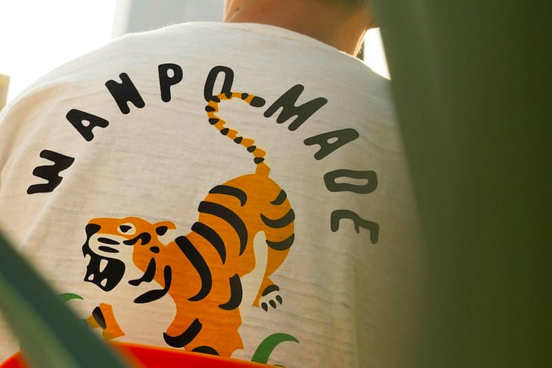 HUMAN MADE 2022FW PVC TIGER POUCH LARGE HUMAN MADE TIGER GRAPHIC