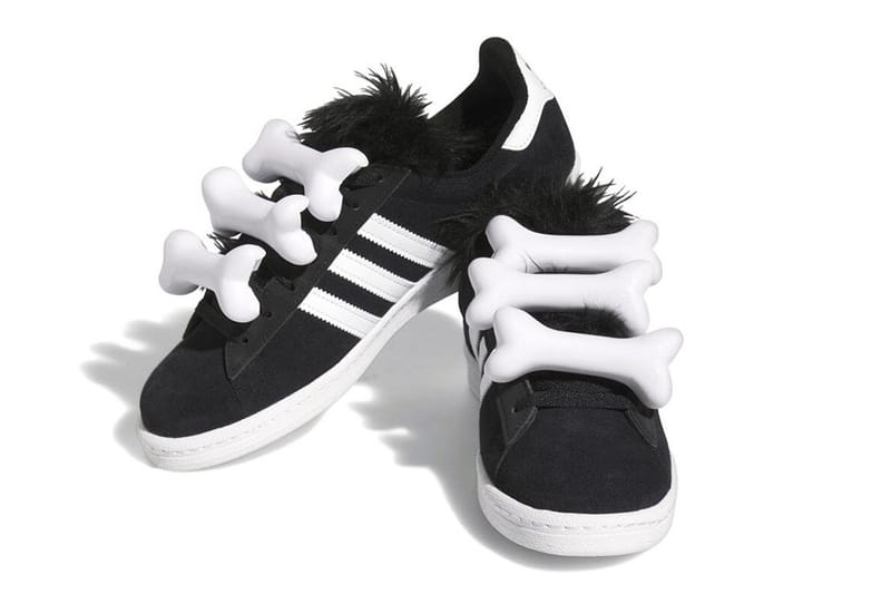 Jeremy Scott adidas Campus 80s Bones HQ4493 HQ4494 | Hypebeast