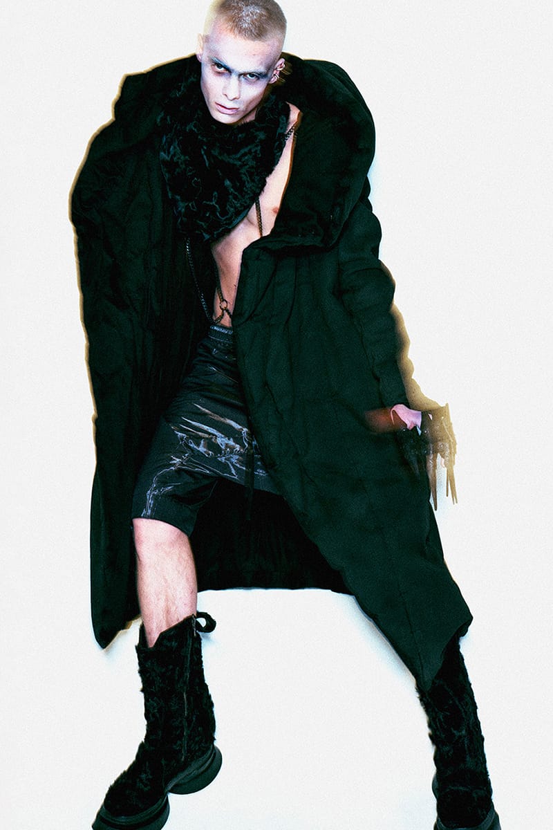 JULIUS「elytra;」リング BLACK JULIUS FW23 