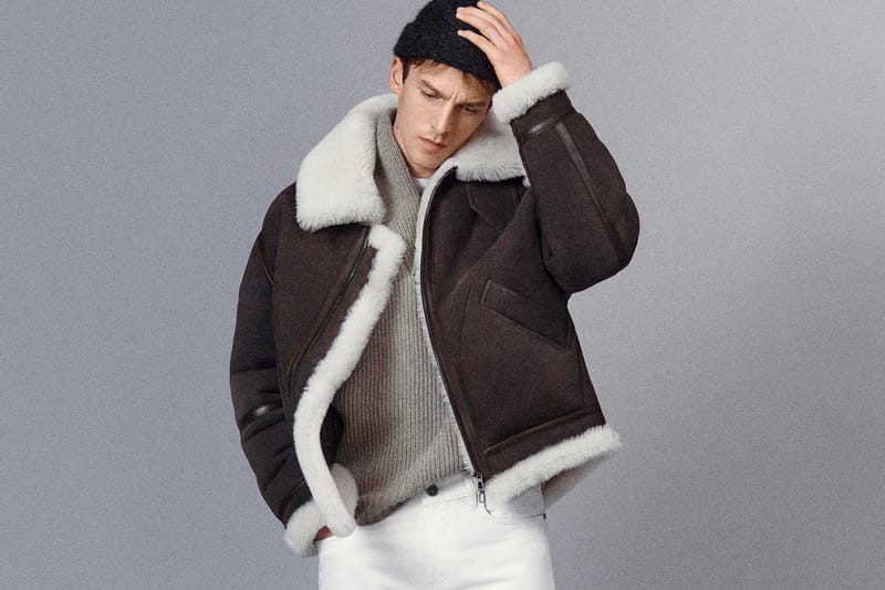 Loro piana shearling on sale jacket