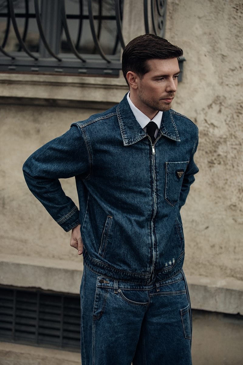 Hypebeast denim best sale jacket outfit