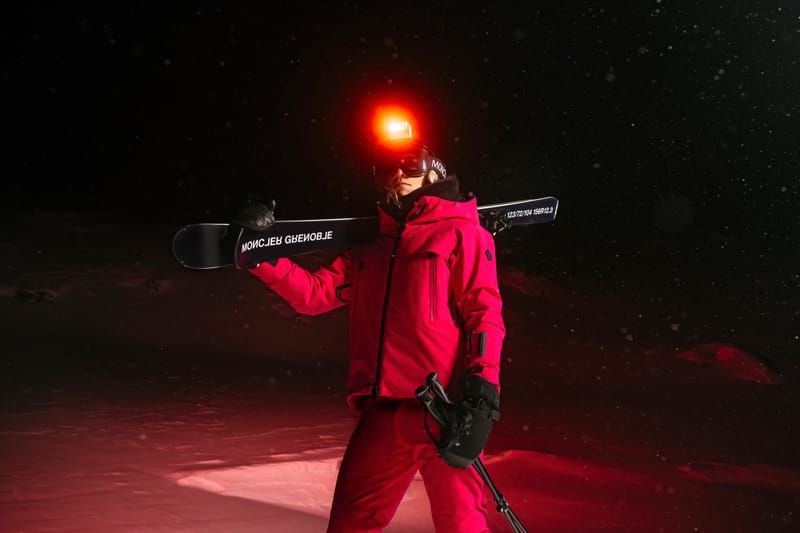 Moncler Grenoble Follows Pro-Athletes In a 'Midnight Session