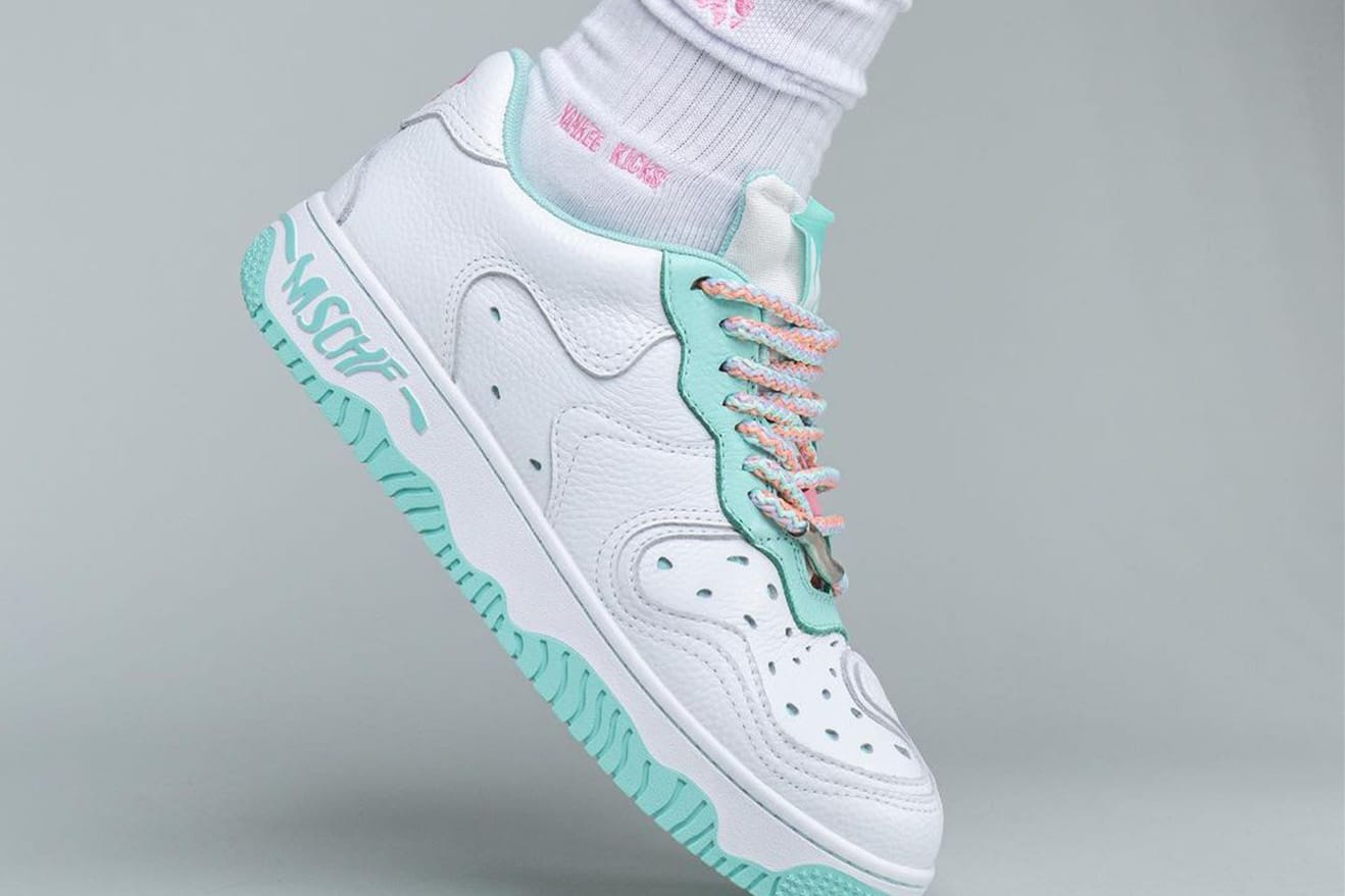 Official Images MSCHF Super Normal 2 “White Mint” | Hypebeast