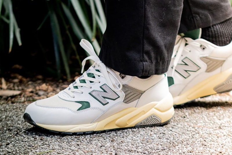 New Balance 580 White Nightwatch Green MT580RCA Release | Hypebeast