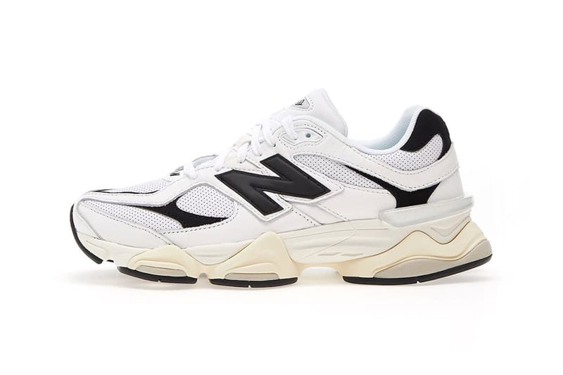 White and black new balance outlet shoes