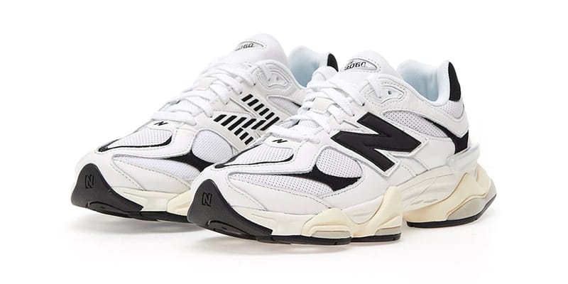 New Balance Cleans Up Its 9060 in White Black Hypebeast