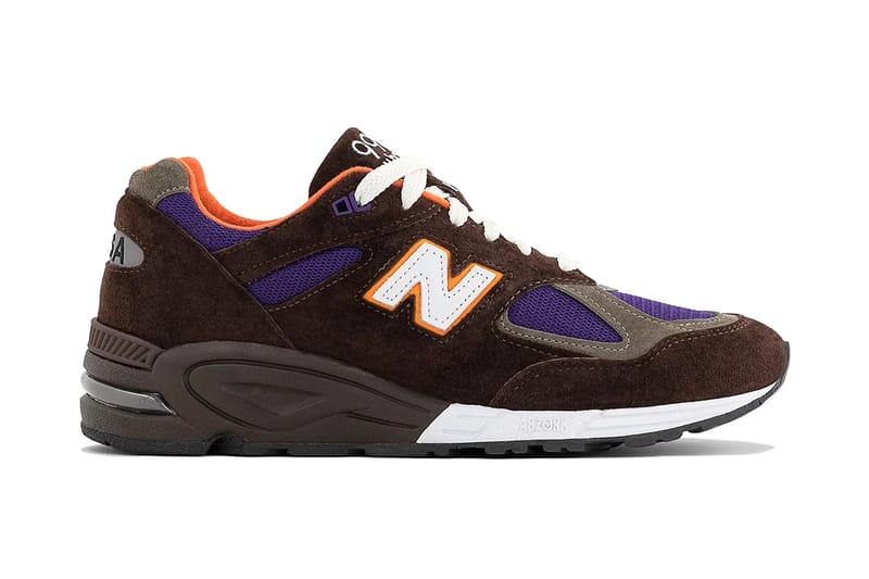 New balance hotsell brown orange