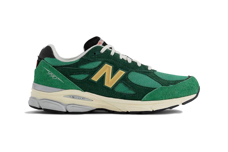 New Balance 990v3 Made in USA Green Yellow M990GG3 | Hypebeast