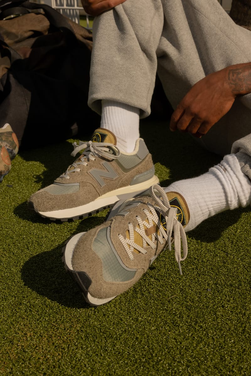 Stone Island x New Balance 574 Legacy Release Date Hypebeast