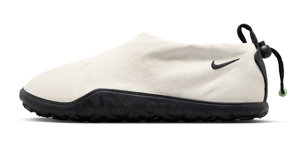 Nike возвращает кроссовки ACG Air Moc в цвете «Парус/Черный»