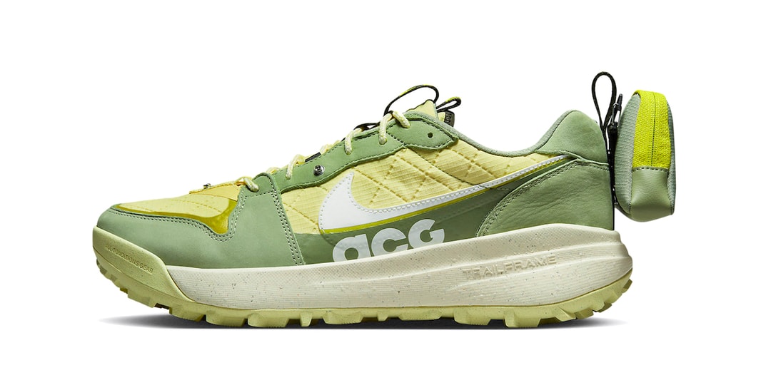 Nike ACG добавляет чехлы на пятку к своей новой модели Lowcate «Oil Green»