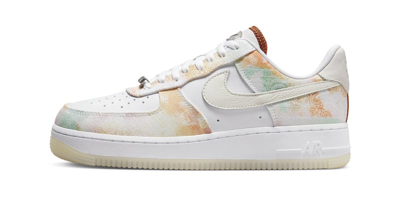 The Nike Air Force 1 Low Arrives With Paisley Pastel Overlays