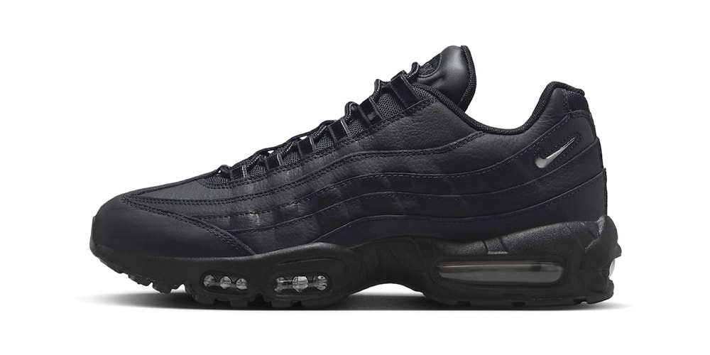 Nike Air Max 95 выпущен в незаметном «тройном черном» исполнении