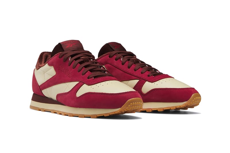 Reebok Red Leather Valentine Hearts Vintage Classic 7 sale