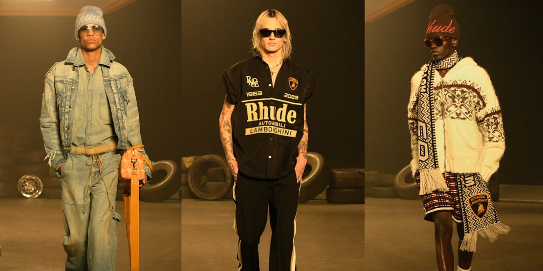RHUDE FW23 Runway Collection Los Angeles Reveal | Hypebeast
