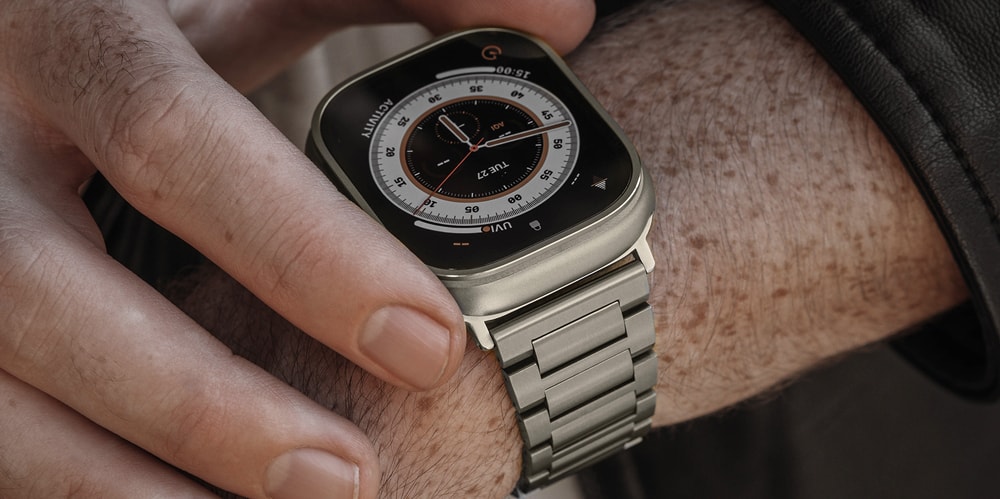 SANDMARC выпускает ремешки Titanium Edition для Apple Watch Ultra