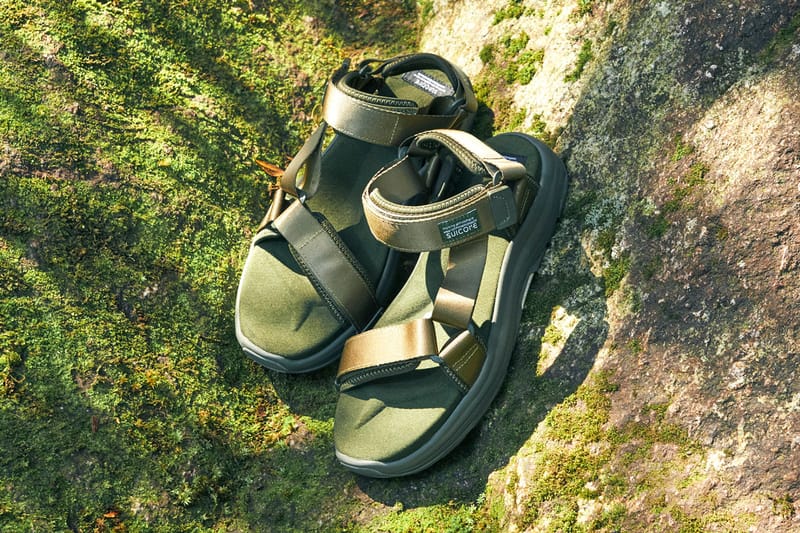 Suicoke s SS23 Sandals Experiment With Color Print and Textiles