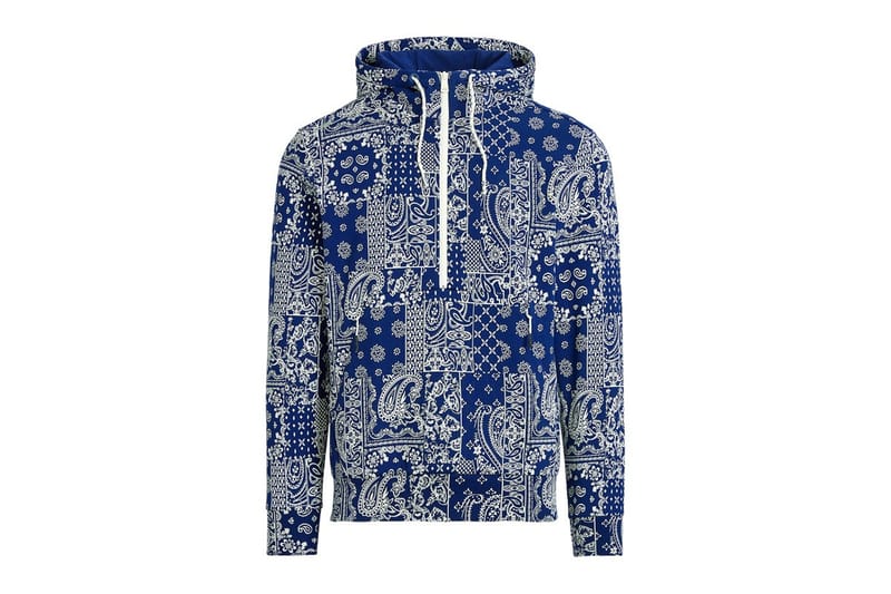 Blue bandana best sale polo hoodie