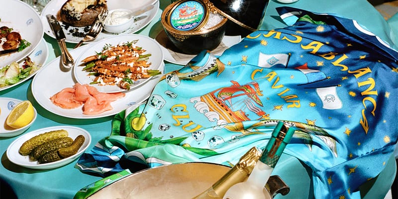 Casablanca x Caviar Kaspia Collaboration Info | Hypebeast