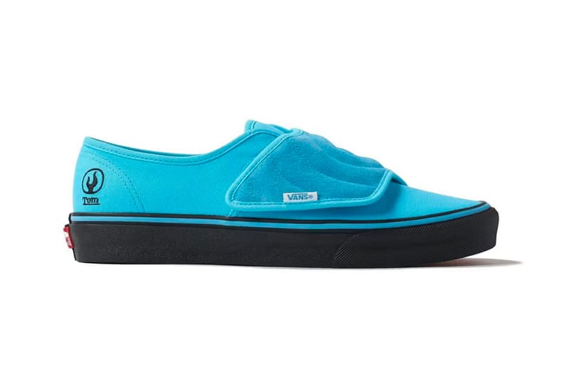 Blue hot sale strap vans