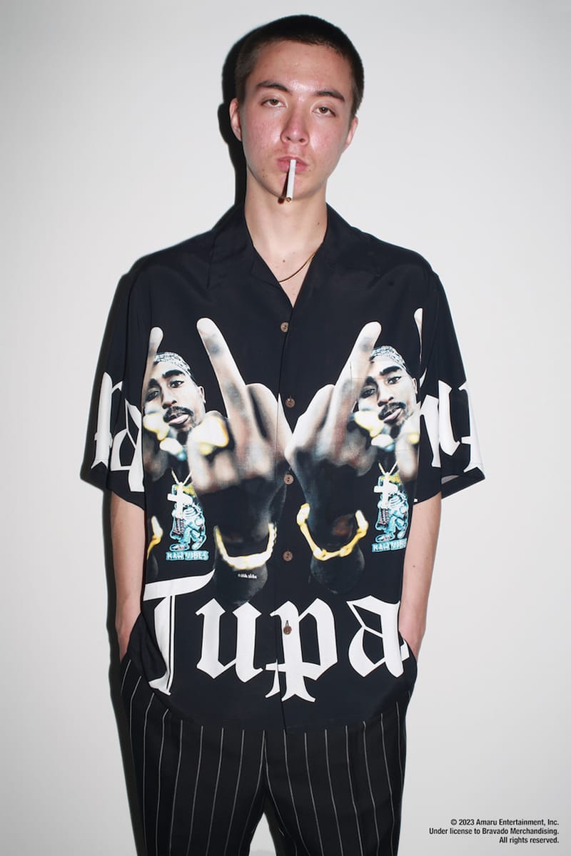 WACKO MARIA TUPAC FOOT BALL SHIRT COLOR | ofa.sg