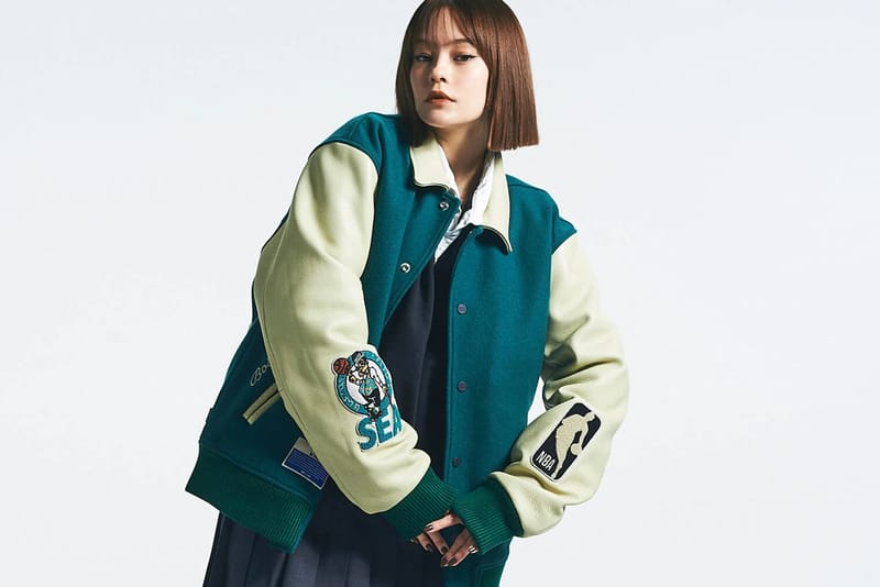 再入荷 S wind and sea nba varsity jacket boston - 通販 - aegeanduo.com