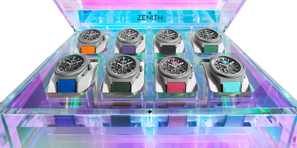 Zenith представляет бокс-сет для часов DEFY 21 Ultra Color