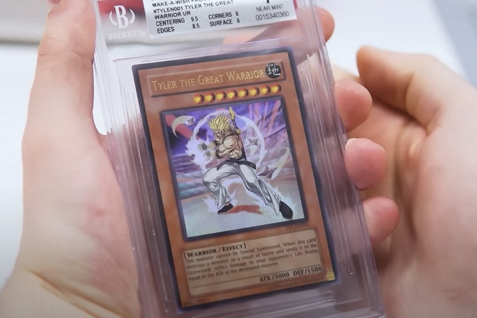 THE RAREST MOST EXPENSIVE YUGIOH CARD IN THE WORLD! TYLER