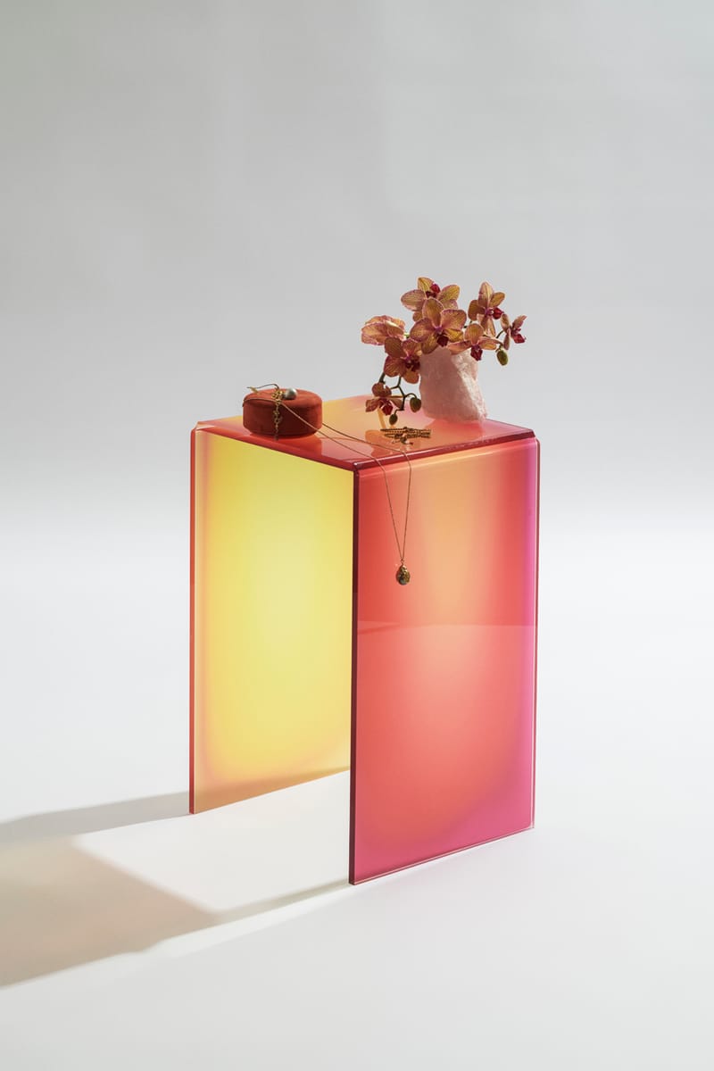 Lumière Bricoleur x TABLEAU Unveil 'LUCID SIDE TABLES' | Hypebeast