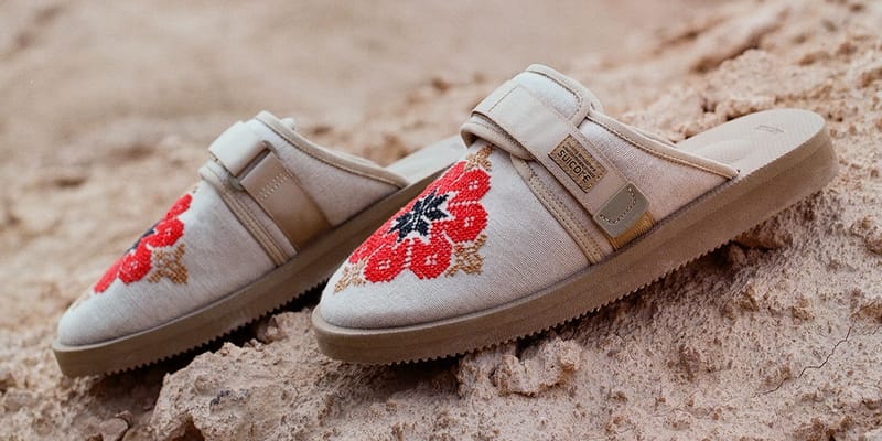 Palestinian Brand Adish Hand Embroidered Suicoke ZAVO Closed