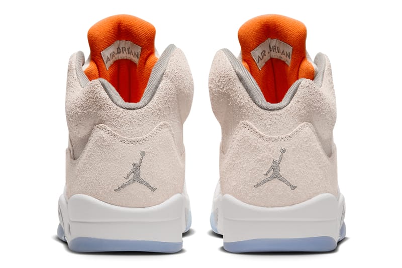 Orange jordans outlet 5