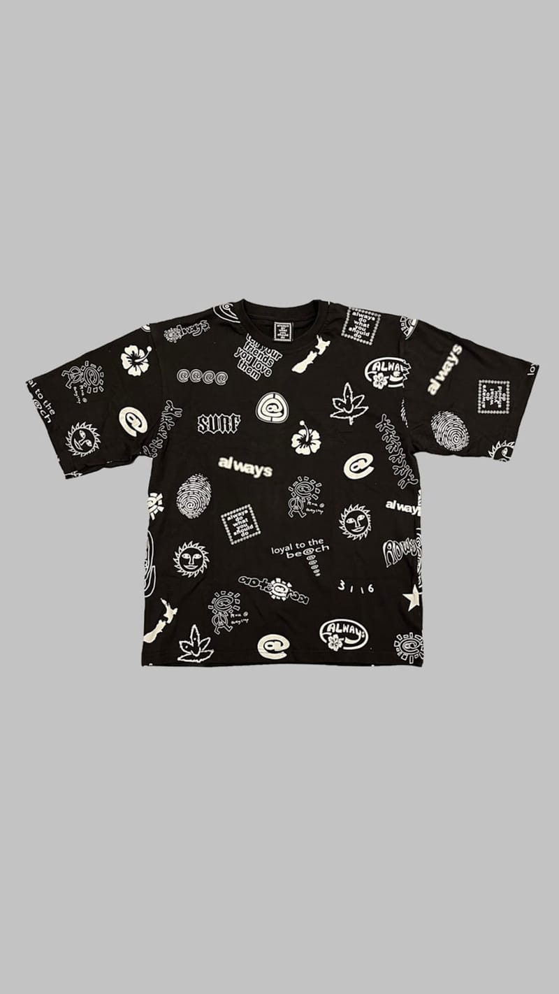 トップス always do what you should do Always Do What You Should Do: Men's Sketchy @Sun T-Shirt