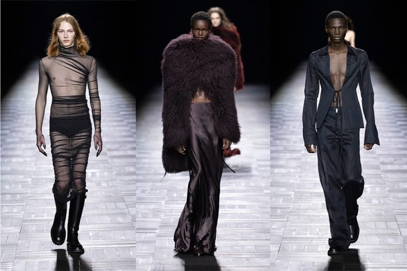 Ann Demeulemeester Fall/Winter 2023 Paris Fashion Week | Hypebeast