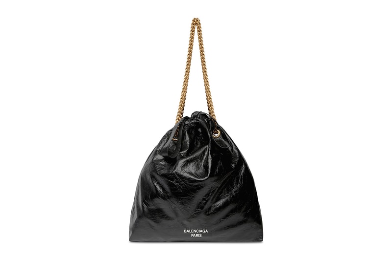 Balenciaga Echoes the Trash Bag With New Crush Bag | Hypebeast