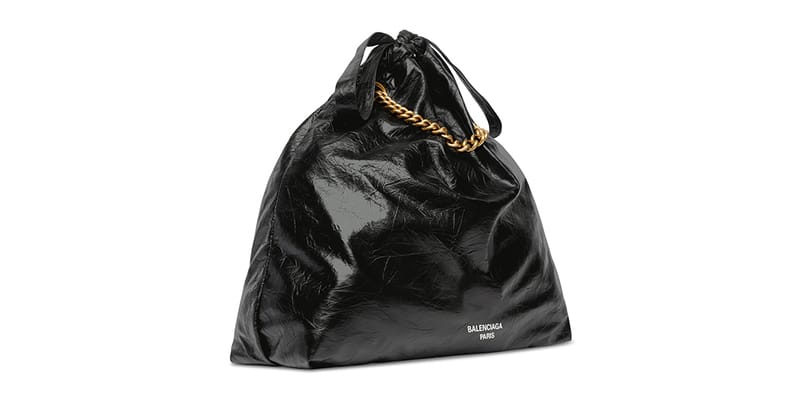 Balenciaga Echoes the Trash Bag With New Crush Bag | Hypebeast
