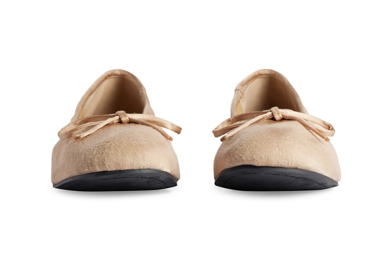 BALENCIAGA Leopold バレリーナ ファー フラット パンプス Balenciaga Drops Men's Leopold Ballerina Pumps | Hypebeast