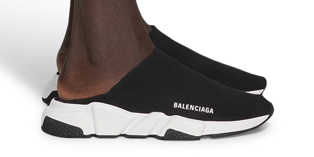 Balenciaga возрождает свои кроссовки Speed ​​Trainer в форме мулов