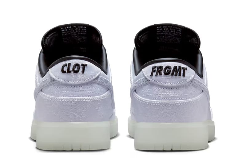 CLOT x fragment design Nike Dunk Low Info | Hypebeast