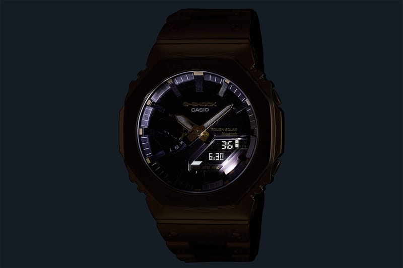 G shock tough solar on sale gold