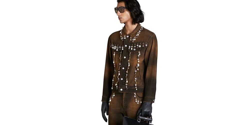 Капсульная капсула Gucci Vault “Continuum” от EGONlab. сосредоточена вокруг джинсовой куртки стоимостью 18 490 долларов США.