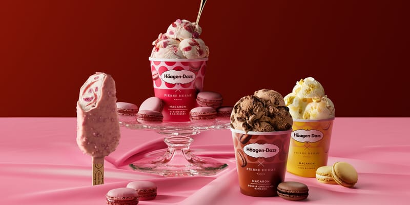 Häagen-Dazs and Pierre Hermé Introduce Macaron Ice Cream | Hypebeast
