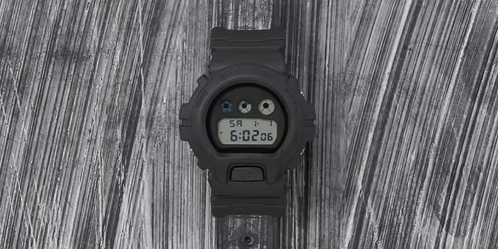 新品登場 Hender Scheme × G-SHOCK DW-6900 BLACK 腕時計(デジタル