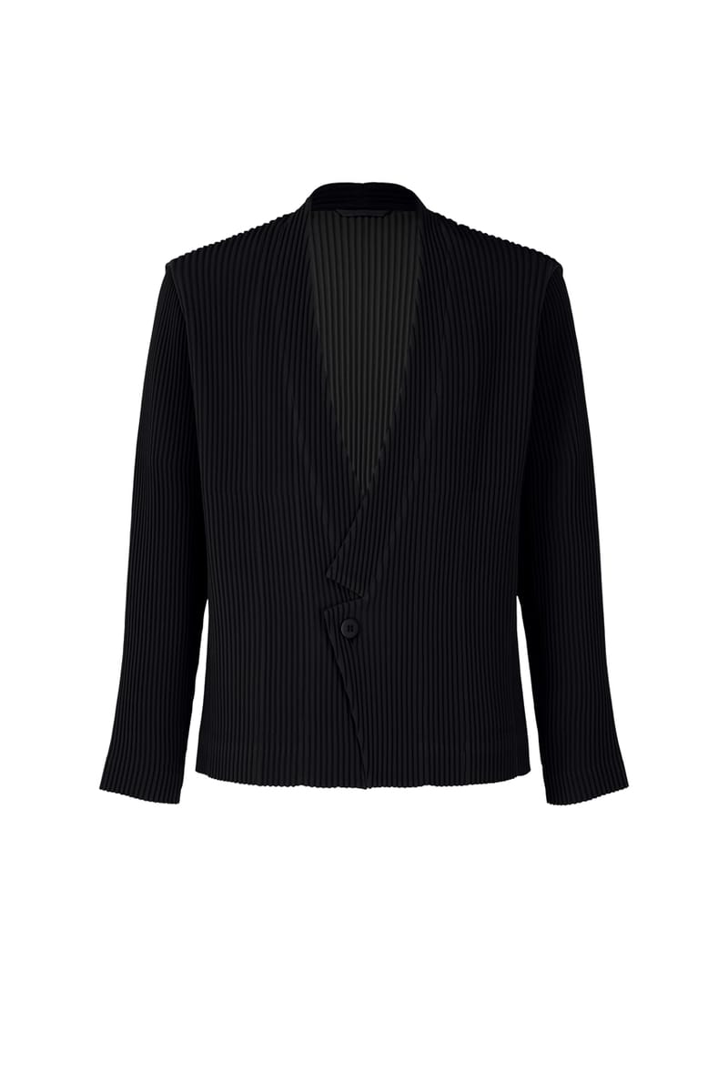 オムプリッセ イッセイミヤケ 23SS TUXEDO PLEATS ジャケット