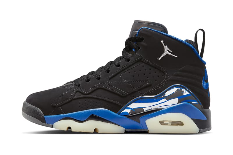 Retro 6 jordans hot sale black and blue