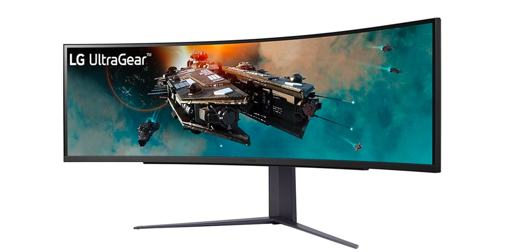 Этот 49-дюймовый HDR-монитор LG имеет частоту обновления 240 Гц.